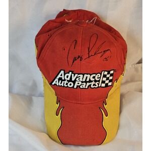 CRUZ PEDREGON Autographed Advance Auto Parts Signed Cap Hat